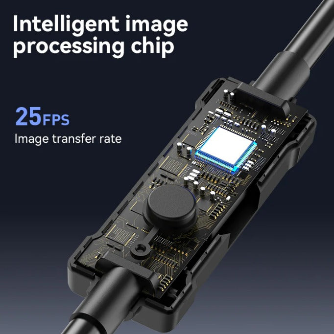 FlexScope Pro – Plug & View Inspection Cam with 5M Bendable Cable and Swappable Tool Tips - DopeSales&Co